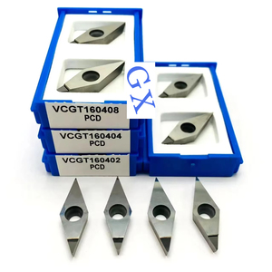 <span class=keywords><strong>PCD</strong></span> chèn biến công cụ cắt sáng bóng vcgt160404 đồng nhôm kim loại màu Công cụ Cắt <span class=keywords><strong>CNC</strong></span> vcgt <span class=keywords><strong>PCD</strong></span> - Product Image 1