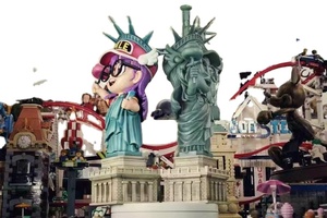 ZOR, la Estatua de la Libertad, Arale, <span class=keywords><strong>el</strong></span> Monstruo Zorro de Orejas Grandes, Estatua de Modelo Hecha a Mano - Product Image 5