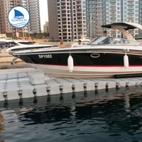 Quai flottant plate-forme bateau quai jet ski docking flotteurs