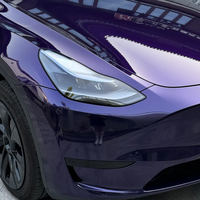 Film de protection de peinture TPU WRAPMASTER Premium 7,5 mil, violet métallisé liquide brillant, auto-réparateur, résistant aux UV, pour voiture