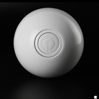 Jouet interactif intelligent pour chat en plastique OEM ODM, boule roulante lumineuse à LED, rechargeable par USB, son électrique, jeu d'intérieur pour animaux de compagnie