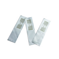 Étiquette de lavage RFID en tissu nylon pour gestion du linge et des vêtements, étiquette UHF pour le secteur de l’habillement