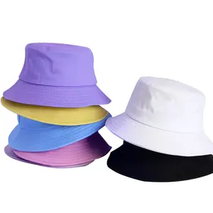 Chapeau de plage pour l'extérieur, Logo personnalisé, Protection UV, pour pêcheur, ficelle, seau, vente en gros, usine