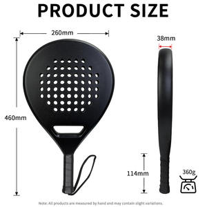 Vente en gros OEM ODM <span class=keywords><strong>de</strong></span> raquettes <span class=keywords><strong>de</strong></span> padel <span class=keywords><strong>de</strong></span> haute qualité, personnalisation, raquettes <span class=keywords><strong>de</strong></span> tennis <span class=keywords><strong>de</strong></span> plage haut <span class=keywords><strong>de</strong></span> gamme en <span class=keywords><strong>fibre</strong></span> <span class=keywords><strong>de</strong></span> carbone, <span class=keywords><strong>fibre</strong></span> <span class=keywords><strong>de</strong></span> <span class=keywords><strong>verre</strong></span>, portables - Product Image 5