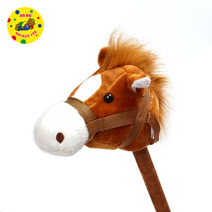Palo de caballo de hobby de color marrón, sonido de caballo y sonido galloping - Product Image 2
