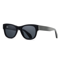 Lunettes de soleil en acétate élégantes et intemporelles de luxe pour femmes élégantes, pour les voyages quotidiens, la plage, le style urbain, avec des verres polarisés UV400
