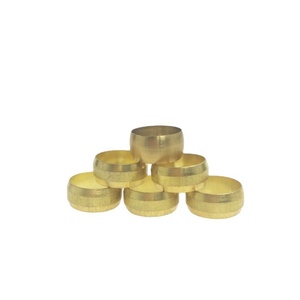 Manchons de compression en laiton de 12 mm, surface polie, raccords de compression en laiton - Product Image 4