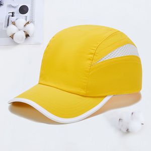 Outdoor Breathable Quick-Drying Five-Panel Baseball Cap With Mesh Ventilation For Sports And Travel Black Color - Product Image 3