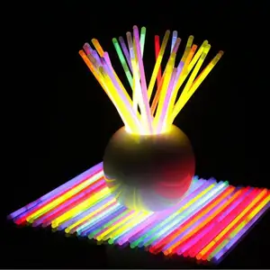 8 foot glow stick Packaging Children factory neon party supplies Glow Led bracelet necklace glasses party decorative glow stick