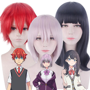SSSS.GRIDMAN ไฟฟ้าซูเปอร์แมน กูลิ เต โบโด โรกุกะ ริวตะ ชินโจ อากาเนะคอสเพลย์วิกผม - Product Image 1