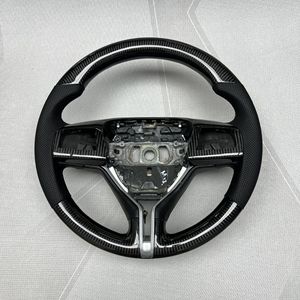 Volant de voiture en fibre de carbone style sport personnalisable, <span class=keywords><strong>prix</strong></span> usine, <span class=keywords><strong>4</strong></span> branches, 35 mm, pour <span class=keywords><strong>Maserati</strong></span> tous modèles Ghibli - Product Image 1