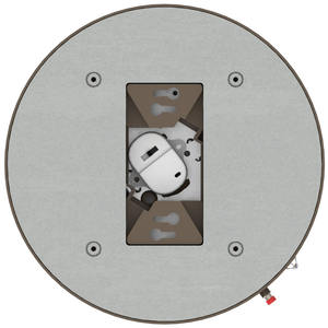 ETL LED تركيبات اضاءة السقف للطوارئ مع بطارية احتياطية ل 7 بوصة حافة الاضاءة سطح ضئيل 120-277V 15W - Product Image 5