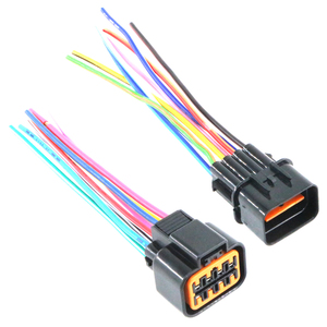 DJ7083A-<span class=keywords><strong>2.2</strong></span>-11/21 Bloque de terminales de cable LED para aviación, válvula solenoide 2PM, conector de batería de cable magnético rápido, cobre ABS - Product Image 2