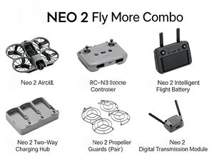 Drone de photographie aérienne 4K pour débutants avec suivi intelligent, idéal pour les sports, les activités parentales, le camping en plein air et les voyages. - Product Image 3