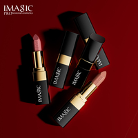 IMAGIC Rouge à lèvres mat de qualité supérieure en gros, couleur intense, waterproof, longue tenue, fini lisse pour le maquillage quotidien des lèvres