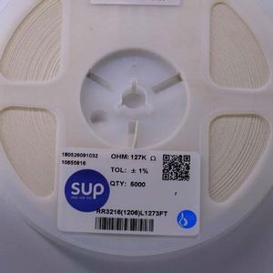 Whole Sale RR3216 1206L1273FT 1206 3216 Resistors Chip Resistors SMD Resistors 127Kohm 1% 1/4W Thick Film Resistor - Product Image 1