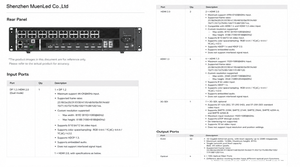 Procesador de Video V32 para Pantalla LED, Soporte de Pared para Procesador de Video Nova - Product Image 5
