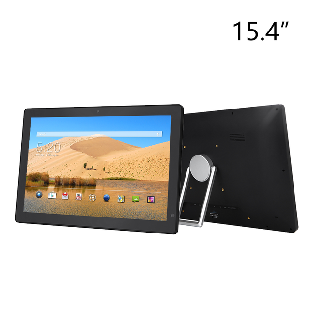 OEM 15.4 Inch Android Desktop Tablet PC with Capacitive Screen New 2G Network RK3288 CPU for Business Use