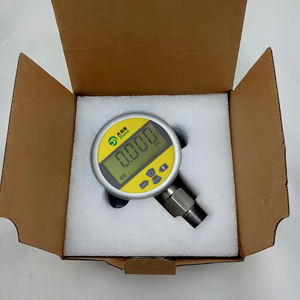 음수 0-15 psi 압력 게이지 0.5 레벨 배터리 16 bar 20 bar 디지털 압력 게이지 1/8 Bspp 100 mm 4-20 Ma 천연 가스 - Product Image 6