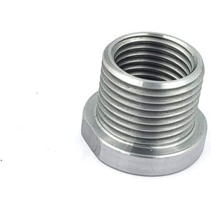 Adaptateur de broche de tour en acier inoxydable, conversion de filetage mâle à femelle 1-1/2 X 8 Tpi à 1-1/4 X 8 Tpi pour le travail du bois - Product Image 1