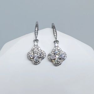 Fabrik Großhandel Trendy 925 Sterling Silber Moissan ite Ohrringe D Farbe 0,5 Karat Diamant <span class=keywords><strong>Tester</strong></span> für Frauen Geschenks chmuck - Product Image 4