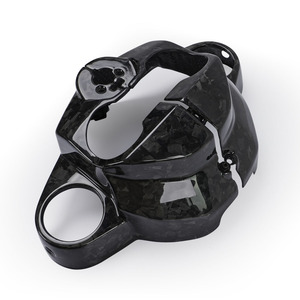 Copertura Chiave in Fibra di Carbonio Forgiata Lucida per <span class=keywords><strong>Harley</strong></span> <span class=keywords><strong>Davidson</strong></span> 2024-2025 Street Glide (FLHX) Road Glide (FLTRX) CVO Road Glide ST - Product Image 2