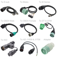 Faisceau de câbles de haute qualité personnalisé Heavy Duty J1939 Y Câble 9 broches Deutsch Plug vers connecteur femelle Câble de diagnostic de camion de voiture