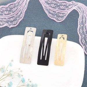 Square Bb <b>Clip</b> 6 Cm High Quality Hair Accessory For Daily Use - Product Image 5