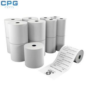 Cash Register <b>Paper</b> Factory Wholesale Free Samples POS/ATM 48Gsm 57X30 80X60mm 80X80mm Thermal Printer Receipt <b>Paper</b> Rolls - Product Image 2
