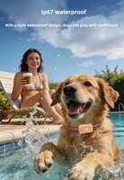 Automatisches Anti-Bell-Hundehalsband Wiederaufladbar mit Piepton, Vibration und Schockmodus Trainingshalsband zur Bellkontrolle