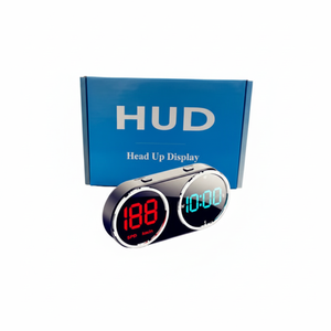 Affichage tête haute HUD, compteur de vitesse numérique LED, horloge, pare-brise pour voitures, accessoire électronique automobile - Product Image 1