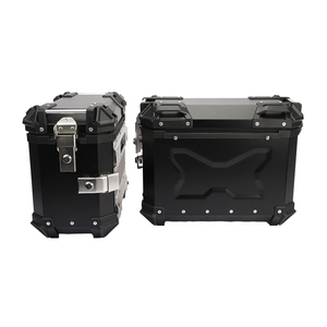 Scatola laterale universale <span class=keywords><strong>moto</strong></span> in alluminio impermeabile anti-collisione bagaglio laterale borsa <span class=keywords><strong>moto</strong></span> <span class=keywords><strong>per</strong></span> kawasaki - Product Image 4