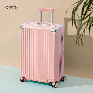 热卖卡其色20婴儿行李箱上海箱包和行李箱铝框行李箱 - Product Image 6