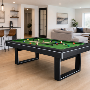 Table de jeu multifonctionnelle 3 en 1 de haute qualité, 6/7 pieds, <span class=keywords><strong>convertible</strong></span> en <span class=keywords><strong>billard</strong></span>, en pool et en table à manger, pour usage commercial - Product Image 1