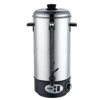 Électrique En Acier inoxydable eau chaude urne EW-100 M 10L avec Réglage de la Température