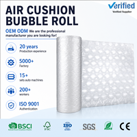 Usine directe Air Wrap bulle gonflable Transport coussin d'air bulle Film protecteur emballage matériel pour l'expédition et le stockage