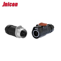 Connecteurs et câbles Jnicon MJ16 10A/300V femelle/mâle fil à fil connecteurs connecteur Ip67 connecteur étanche électrique 3 broches