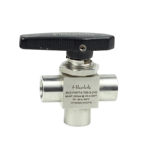Parker loại chất lượng hàng đầu 1000 đến 6000 PSI 316 SS 3 cách không gỉ bóng van - Product Image 2