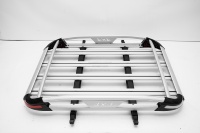 Barres de toit universelles pour voiture, panier de toit avec éclairage LED, porte-bagages en aluminium, porte-charge 4x4 de haute qualité, parrillas de techo