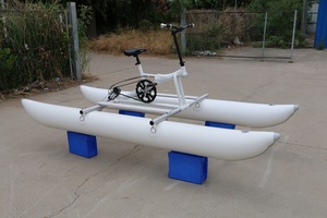 Vélo aquatique à pédales pour adultes, tricycle aquatique à grandes roues, en matériau gonflable, à vendre - Product Image 4