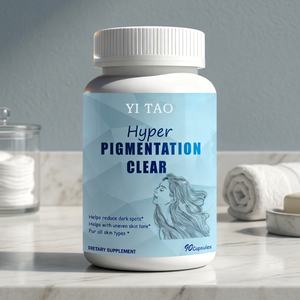Cápsulas de L-Glutatión OEM para adultos pueden ayudar a blanquear la piel y mejorar el tono, así como reducir las manchas oscuras. - Product Image 1