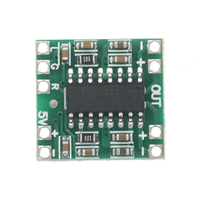 Carte d'amplificateur numérique ultra miniature 2*3W classe D PAM8403 avec une efficacité élevée de 2,5-5V et alimentation USB