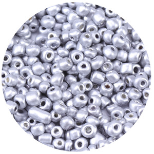 Perles de verre rondes colorées 2/3/4/mm, perles de rocaille faites à la main, paquet de matériel de bricolage - Product Image 6