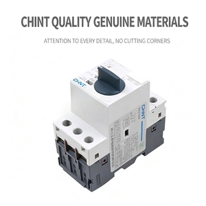 Disjoncteur de protection moteur CHNT NS2-25X MPCB, démarreur <span class=keywords><strong>manuel</strong></span> triphasé, protection contre les surcharges et les courts-circuits, pouvoir de coupure 25kA, usage industriel - Product Image 3
