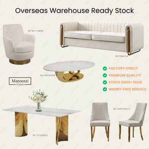 Juego de Muebles para el Hogar de Diseño Moderno y Lujoso para Sala de Estar y Dormitorio, Incluye Sofá de Tela, Mesa de Centro, <span class=keywords><strong>Cama</strong></span> Tapizada, Sillón y Decoración de Pared - Product Image 2