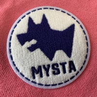 Patch brodé en chenille coloré avec logo mignon, broderie extérieure à repasser sur les vêtements, badge en chenille brodé pour les vêtements