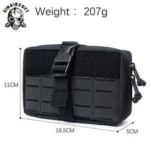 Sac Tactique Utilitaire MOLLE Détachable IFAK EMT, Pochette Médicale de Premiers Secours, Sacs à Outils, en Nylon Léger et Imperméable avec Tige en Carbone - Product Image 2