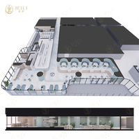 Mobilier d'intérieur design de restaurant chinois de luxe moderne Ensemble de table à manger buffet en bois long avec siège de canapé pour café personnalisé