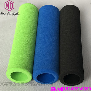 Foaming Tube NBR Foam Handle Grips 20mm Inner Diameter 120mm Length Anti Slip <b>Dumbbell</b> Bar Grip For Fitness Exercise - Product Image 4