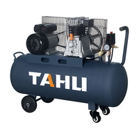 Compresseur d'air portable TAHU TH-2065A 150L 1875W 2.5HP 220V à entraînement par courroie avec moteur lubrifié, refroidissement par air, 85dB, 0.25m/min